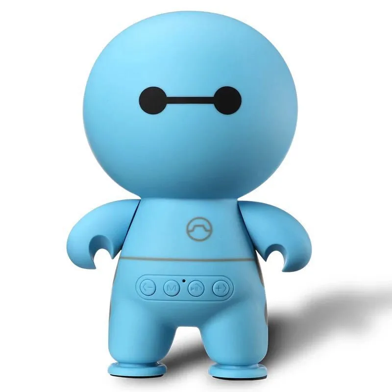 Baymax кукла беспроводной мини Bluetooth динамик мультяшная компьютерные колонки карта