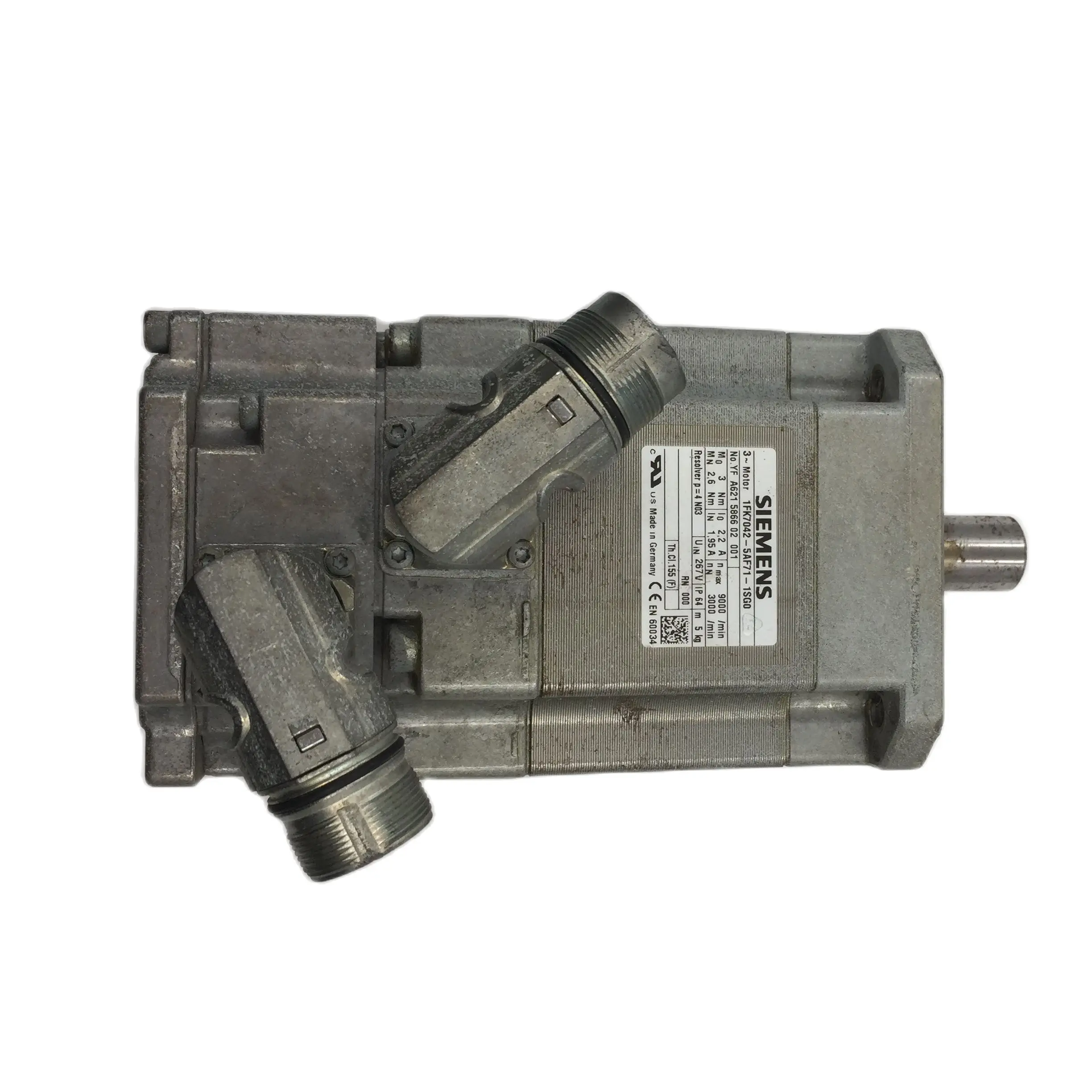 Серводвигатель Siemens 1FK7042-5AF71-1SG0 используется в хорошем состоянии |