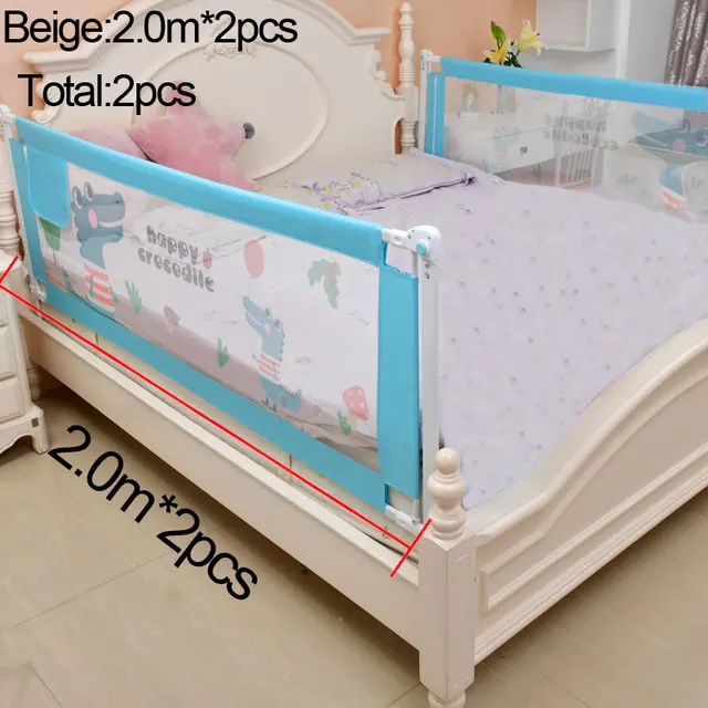 Baby Bed Fence Rails Security Fencing Children Guardrail Playpen