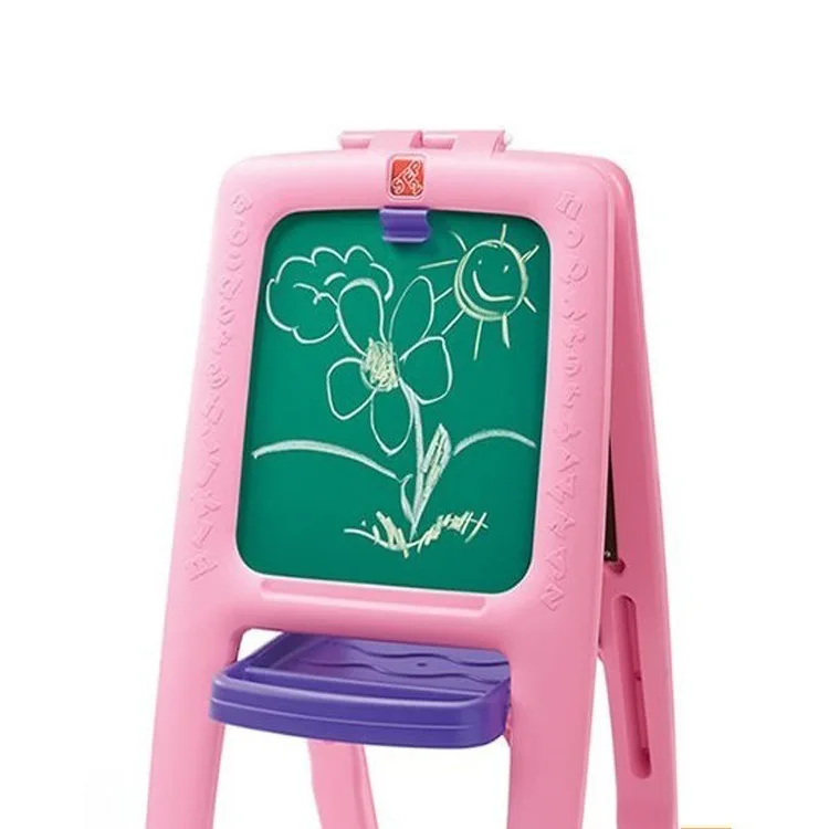 

America Step2 Origional Product Import CHILDREN'S Toy Double-Sided Magnetic Foldable Graffiti Sketchpad Dull Polish Blackboard E