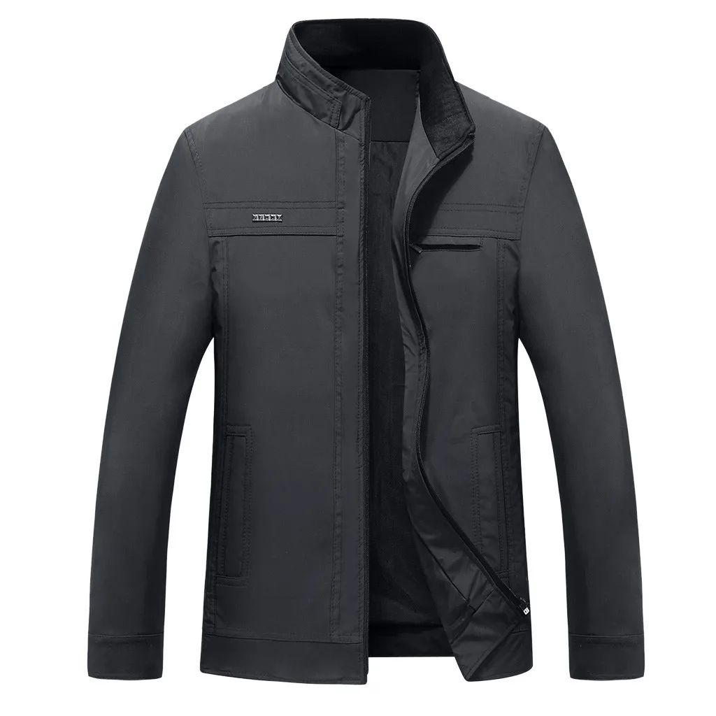 Зимняя мужская куртка-бомбер, повседневная мужская уличная куртка, приталенная мужская куртка-пилот, мужские куртки и пальто casaco masculino
