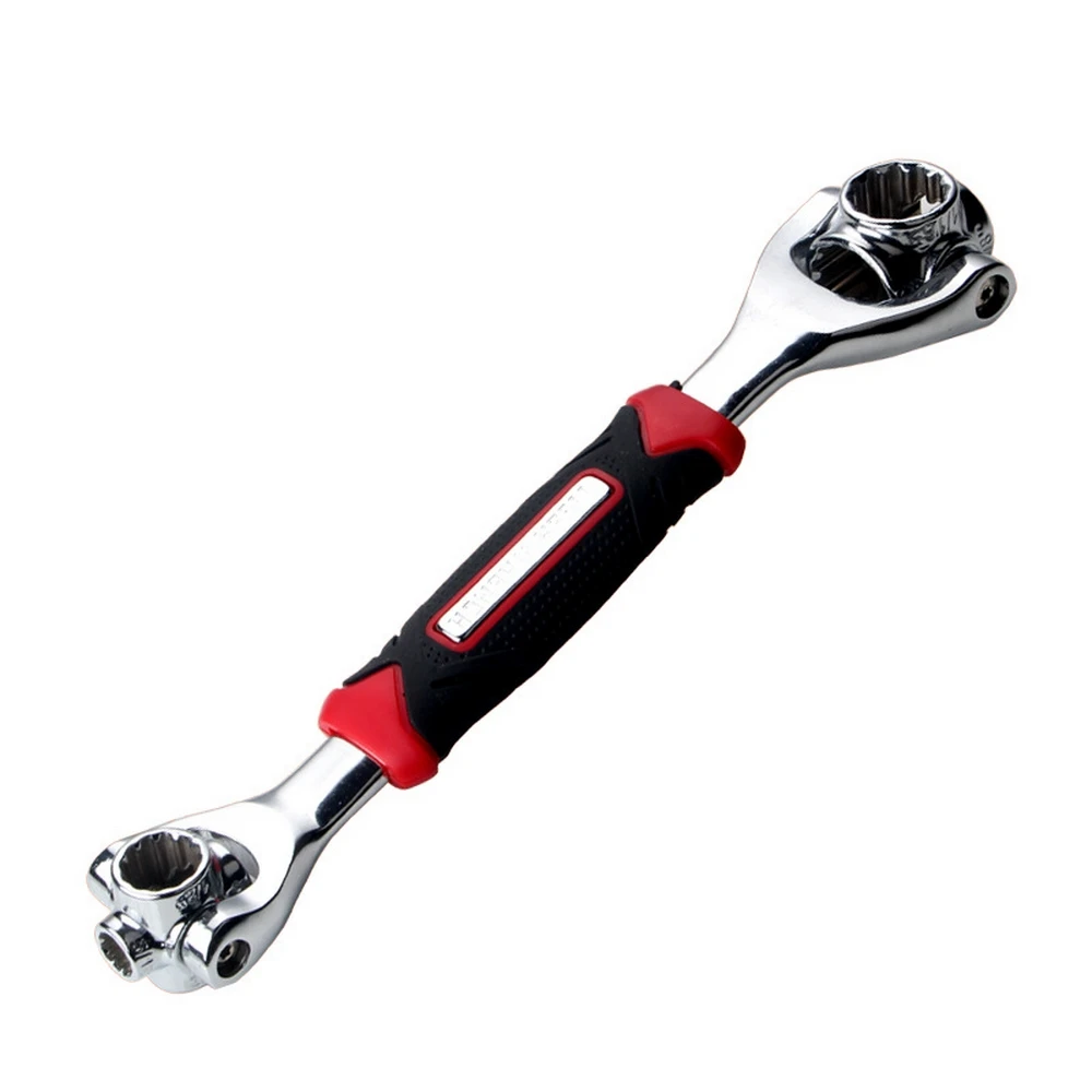 

48 In 1 Universal Grip Wrench Multifunctional 360 Degree Rotation Dog Bone Wrench For Car Repair Hand Tool Torque Socket Wrenchs