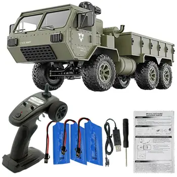 

RCtown Fayee FY004A 1/16 2.4G 6WD Rc Car Proportional Control US Army Military Truck RTR Model Toys