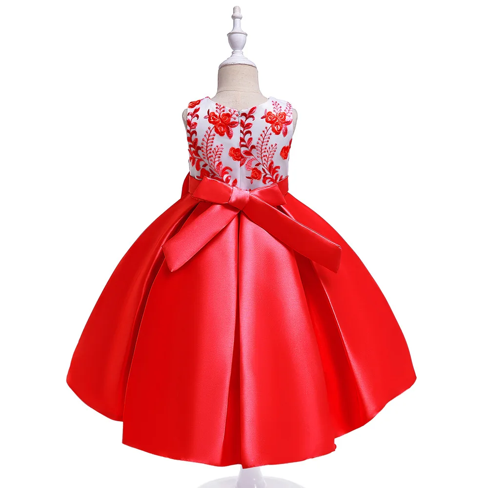 AliExpress; детская рубашка; Новинка года; стильная юбка принцессы с вышитыми бусинами и хвостом; Плиссированное Платье для дня рождения