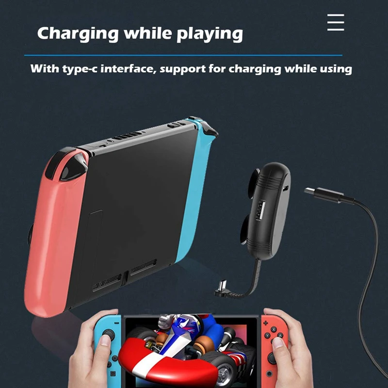 2 in 1 USB Charging and OTG Type-C Converter Adapter for Nintend Switch Console Switch Pro Controller