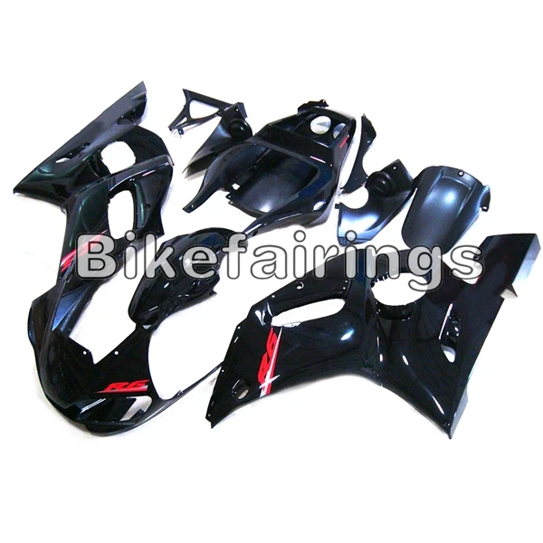 As Picture Shown Черный с красным наклейки для Yamaha 1998 1999 2000 2001 2002 YZF-600 YZF600 R6 велосипед корпусов кузов капот Обтекатели Пластик оболочки - Цвет: As Picture Shown