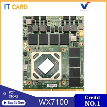 

Original FirePro WX7100 GDDR5 8GB With X-Bracket Video Graphics Card 109-C95847-00C For Dell M7710 M7720 Laptop 100% Test OK