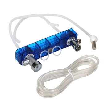 

Double Head Aquatic Needle Diffuser CO2 Generator Kit System Aquarium Plants DIY With Pressure Gauge Landscaping Equipment