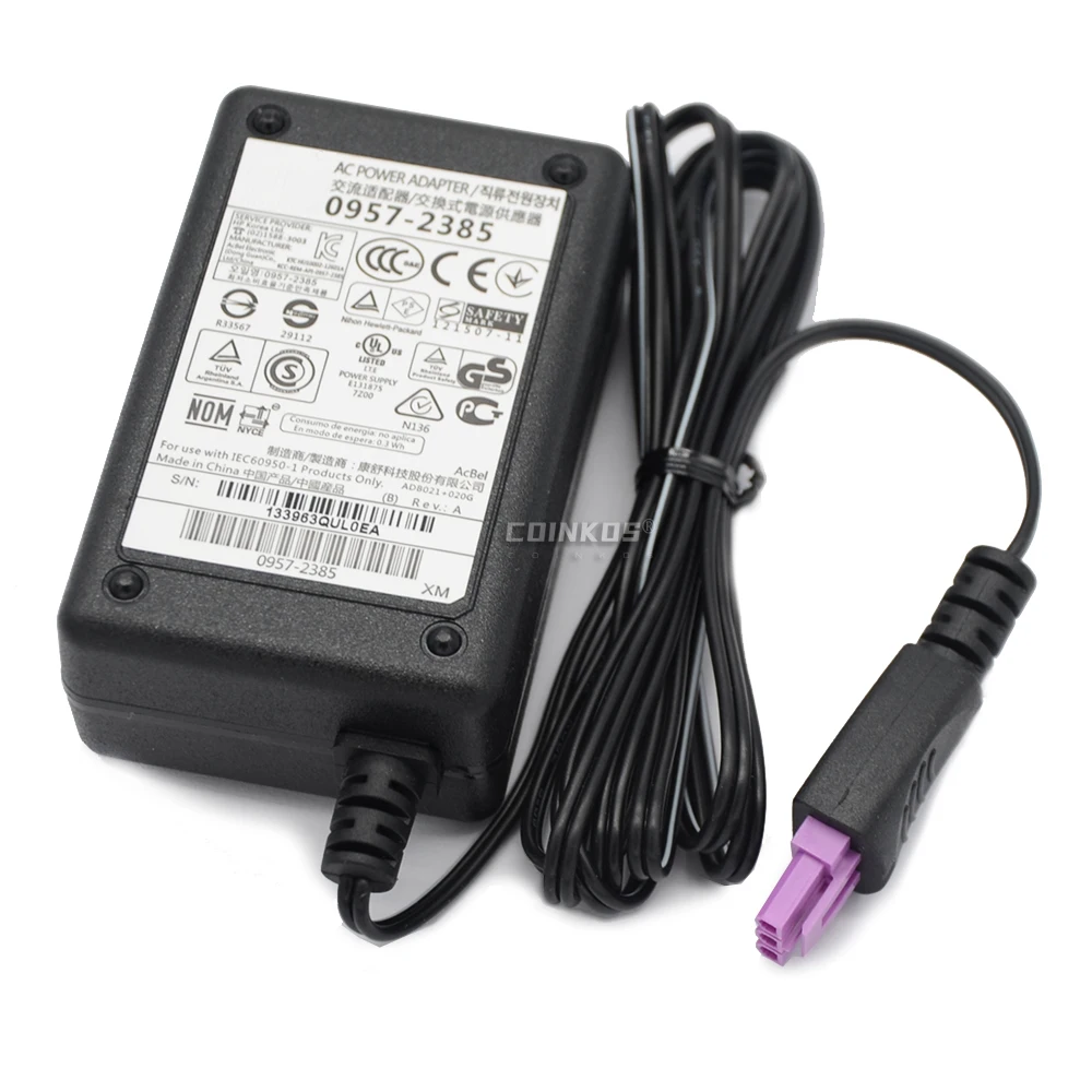 Genuine Printer Power Adapter For Hp 1518 1510 1010 Printer 22v 455ma Scanner Ac Dc Charger Apix Arzdigital Com