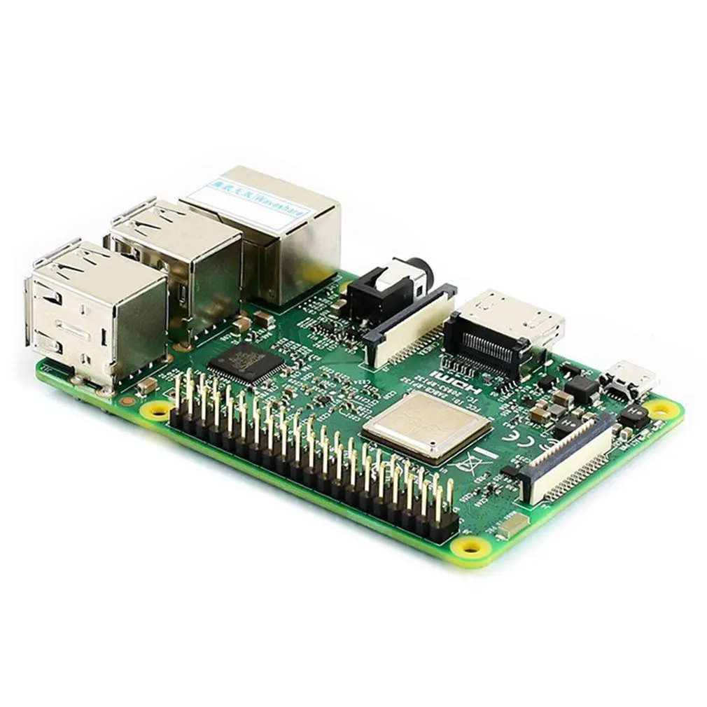 

Raspberry Pi 3 Model B Development Board Green Development Board Module Low Energy Computer Microcontroller Development Board