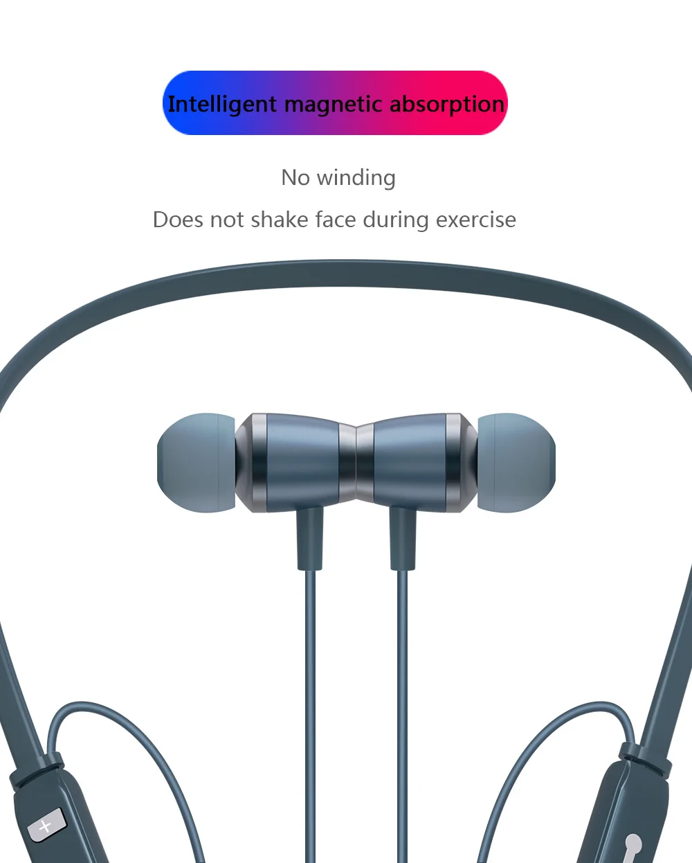 Беспроводные Bluetooth наушники, спортивные наушники с микрофоном, TF карта, стерео наушники, гарнитура для iPhone, Android, телефонов, ноутбуков
