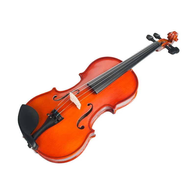 

1/4 High-Gloss Violin Finished Violin Student Violin with Box + Bow + Rosin Student Indoor Cello Natural Violin