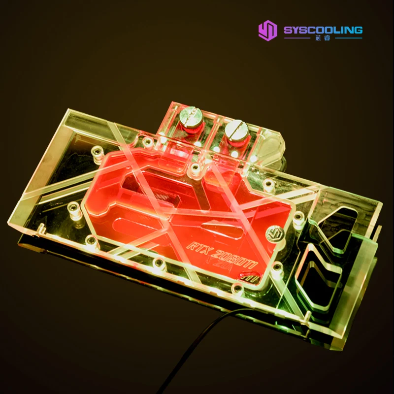 Syssiling блок охлаждения для видеокарты видеокарта full Graphics серия RTX2070 OC общая версия