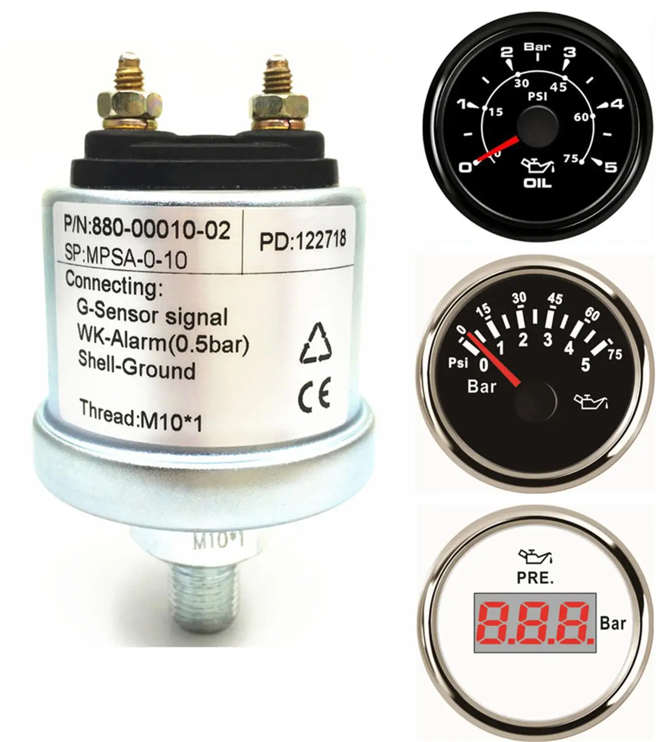 Elektronik & Messtechnik Elektroinstallationen 1/8 NTP ECMS Oil