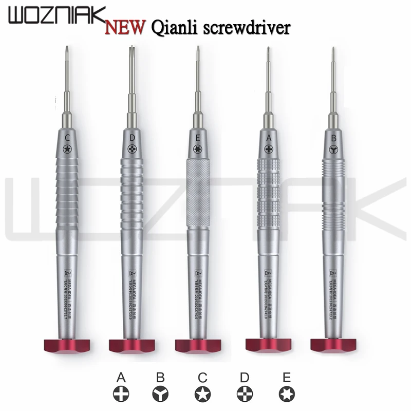 Отвертка Qianli авиационная алюминиевая ручка нескользящая отвертка Philips Y выпуклая