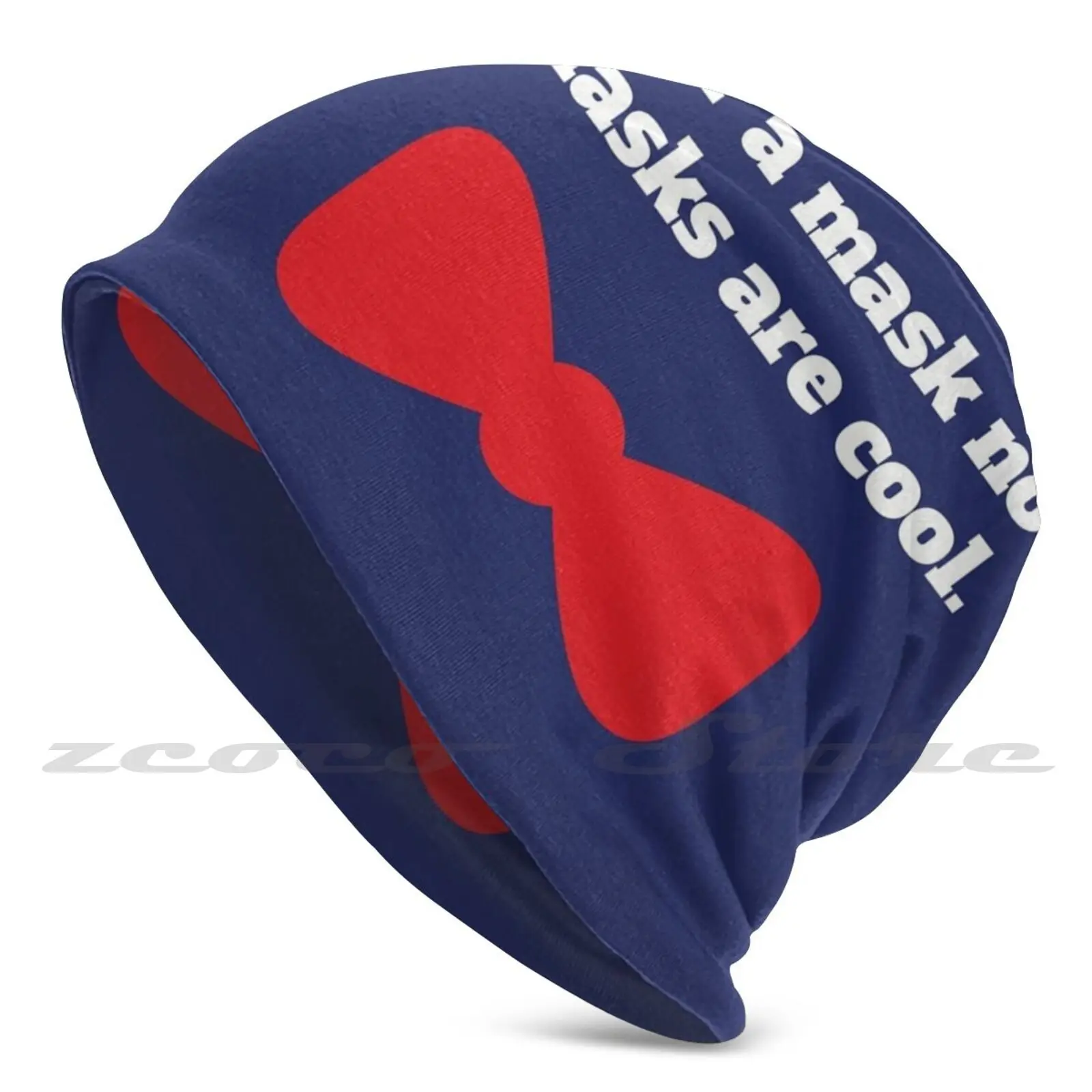 Le Maschere Sono Cool Mask Knit Hat Elastico Morbido Modello Personalizzato Presente Cap Who Who Tardis Blue Tardis Papillon Sono Cool Papillon