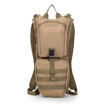 

Backpack with 2.5L Liner Reservoir for Men Women Hiking Cycling Running Climbing Hunting(Khaki)