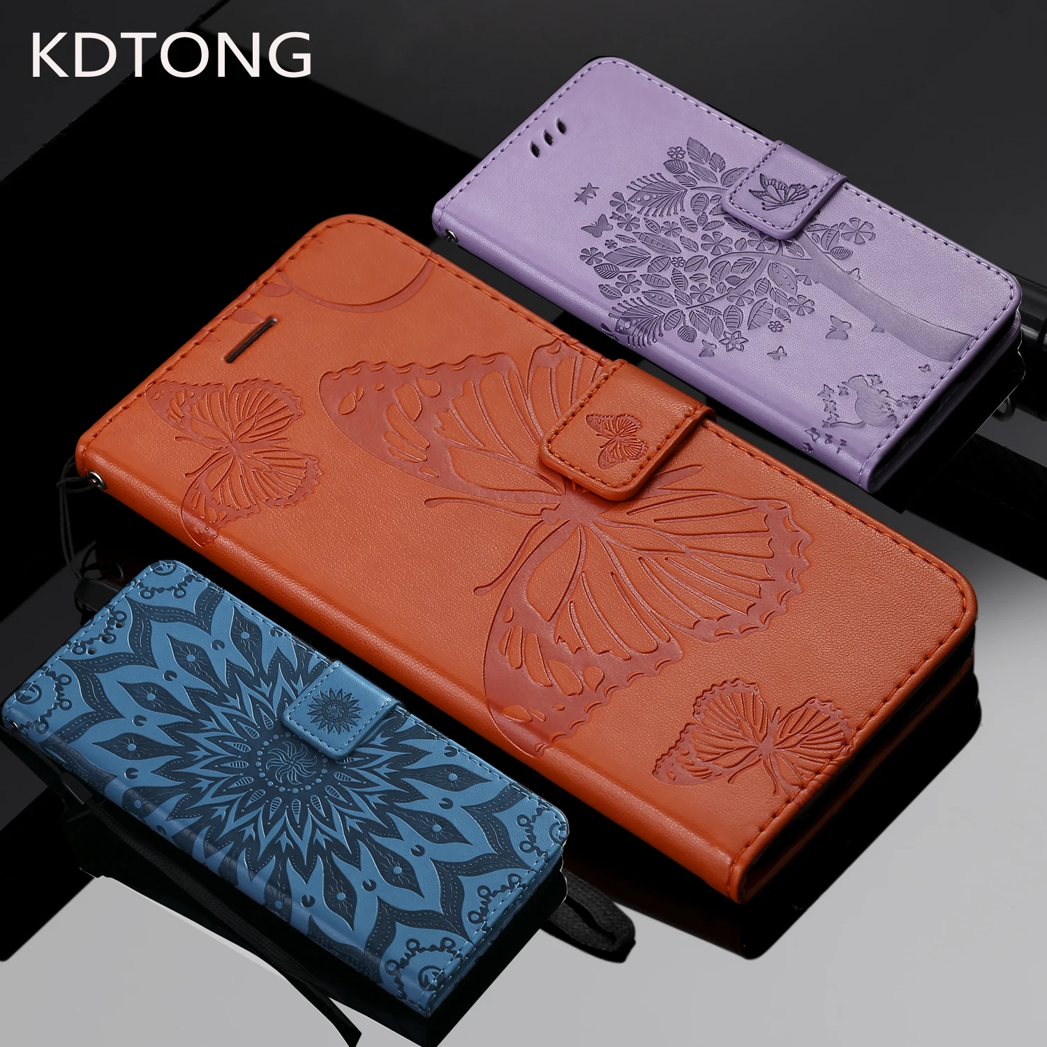 

3D Embossing Leather Case sFor Xiaomi Mi A3 Case Cover For Xiaomi Mi A3 A 3 Phone Case Luxurry Flip Leather Wallet Cover Capa