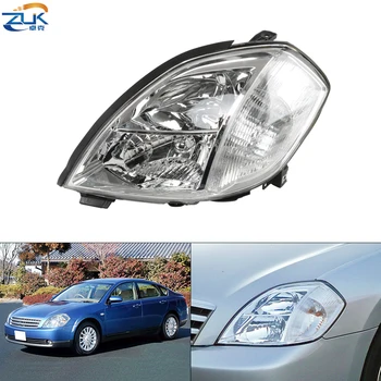 

ZUK Car HID Xenon / Halogen Headlight Headlamp For Nissan TEANA MAXIMA CEFIRO J31 2004-2007 Front Bumper Head Light Head Lamp