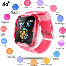 LIGE New Kid smart watches video call Childrens smart watch GPS location tracking Support 2G / 3G / 4G SIM card SOS Safety watch