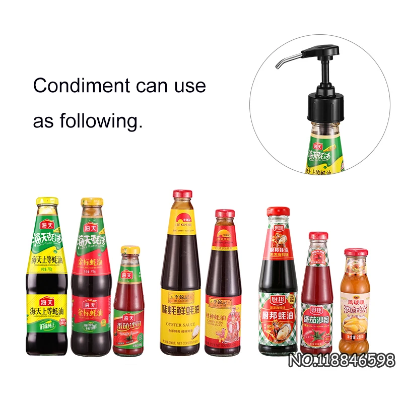 Hot selling kitchen utensils sauce tools 304 stainless steel food grade nozzle material max length 39cm nozzle