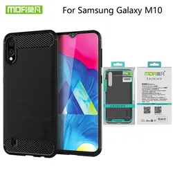 Чехол MOFI для samsung Galaxy M10, чехлы из углеродного волокна для телефонов, Силиконовые Мягкие модные чехлы из ТПУ для samsung Galaxy M10, чехол