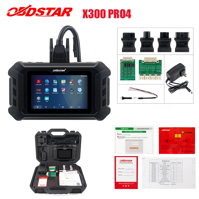 Новейший OBDSTAR X300 Pro4 Pro 4 ключ мастер авто ключ программист обновленный X300 серии такие же IMMO функции как X300 DP Plus