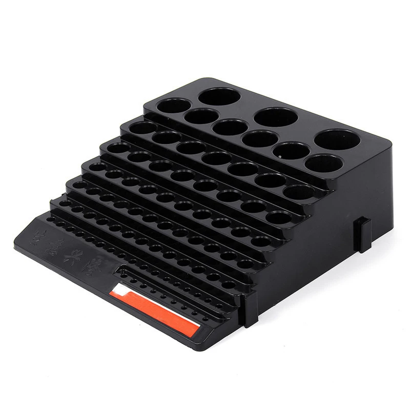 

70x220x200mm Plastic Milling Cutter Storage Box Tap Reamer Turning Tool Holder Drill Bits Storage CNC Lathe Tool