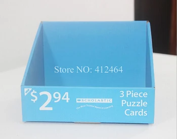 

Custom Fancy Cardboard Paper Snacks Collection Counter Display Box For production ( DX-090)