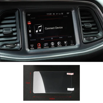 

Prevent Scratches Protective Film GPS Navigation Nano film Screen Protector for Dodge Challenger Car Interior Accessories 1pcs