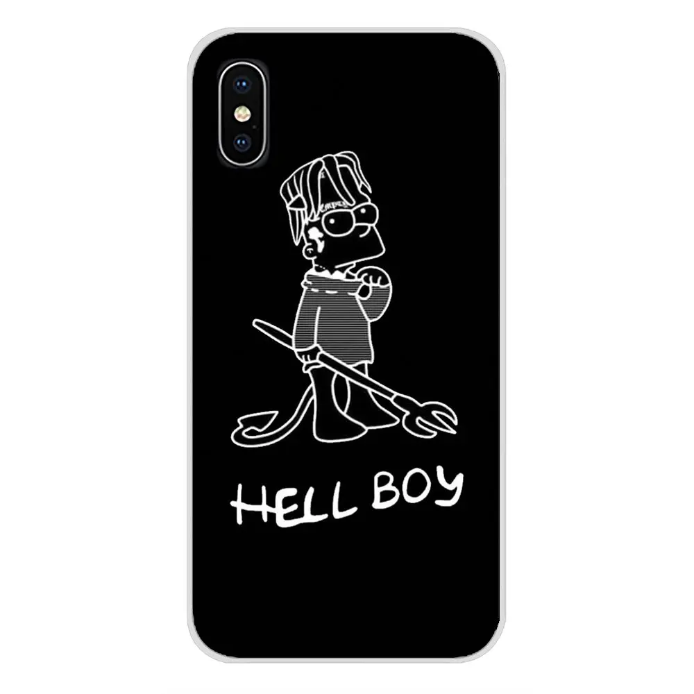 Для Samsung Galaxy J1 J2 J3 J4 J5 J6 J7 J8 плюс Prime Lil открытым LilPeep, реперские кепки аксессуары для мобильного телефона чехлы - Цвет: images 3