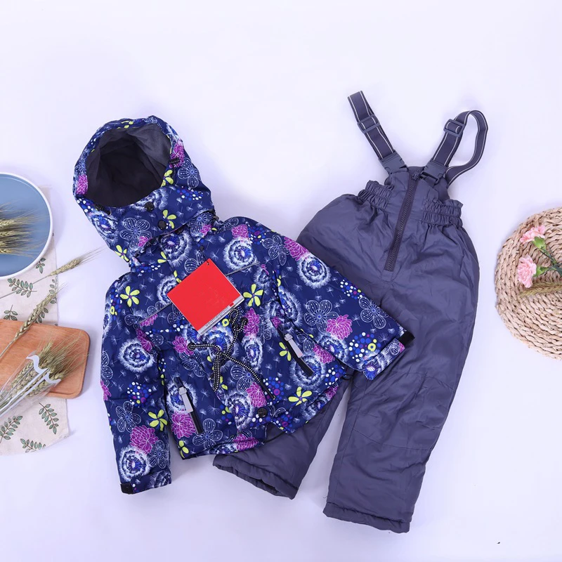 Dollplus/ детский лыжный костюм, куртки с капюшоном, теплые зимние спортивные костюмы для девочек, детские зимние лыжные костюмы, лыжные костюмы для мальчиков
