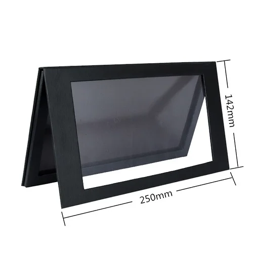 Matte Black Large Палитра теней,, 8 шт./лот, черная большая пустая Магнитная палитра теней для век, палитра теней для макияжа 18*36 мм - Цвет: Matte Black Large