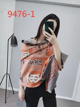 

ZO86 Burberry- classic fashion luxury brand high-quality scarf, pure cotton material, warm, cold and windproof