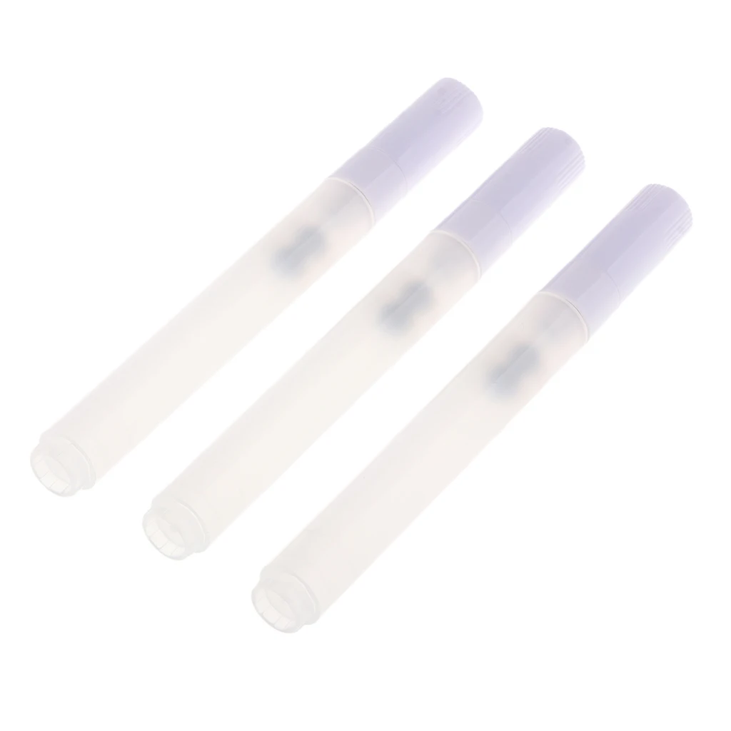 3pcs 4.5mm Flat Medium Tip Watercolor Oil Acrylic Color Marker Pen for Artists Beginners Painting And Drawing