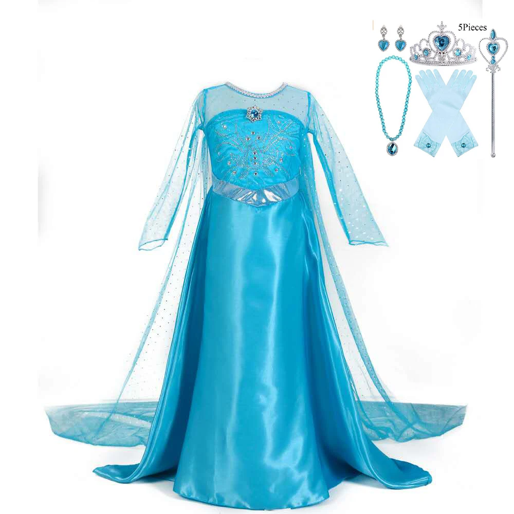 Robe princesse Aisha pour enfants | Tenue de fête fantaisie, déguisement de spectacle