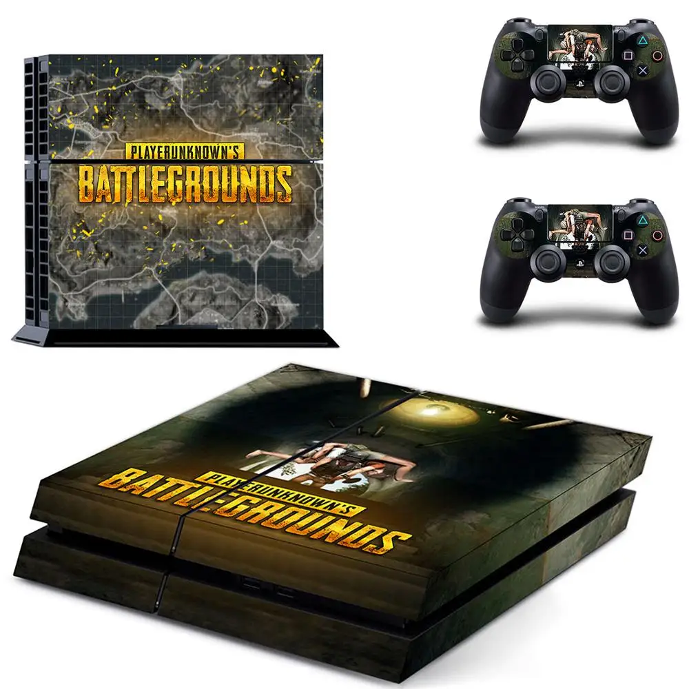 Game PUBG PS4 Stickers Play station 4 Skin Sticker Game Decals For PlayStation 4 PS4 Console & Cont