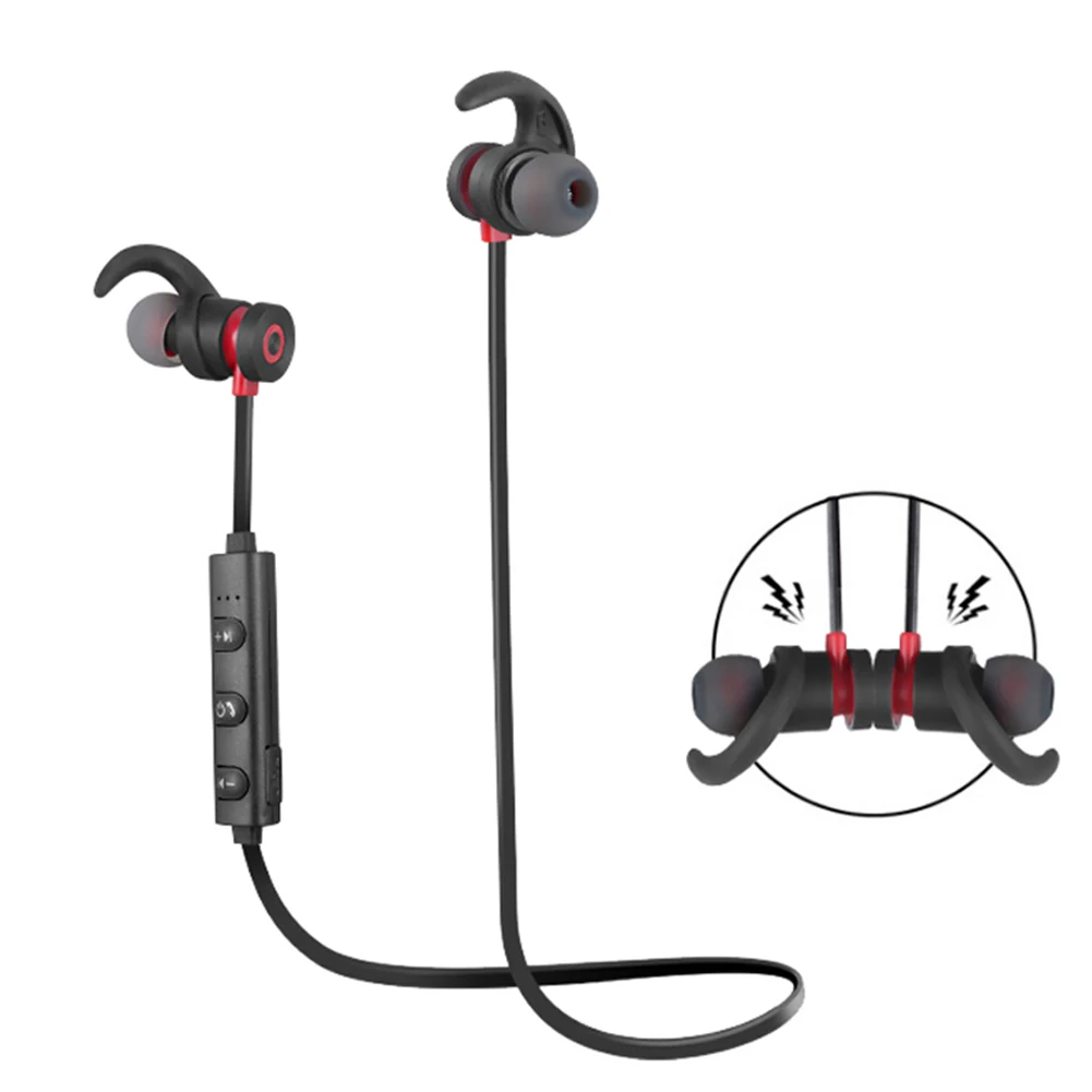 

Stereo Bluetooth 4.2 Headset with Mic For iPhone X XS XR XS Max 8 7 6 6S Bluetooth Earphones Sports Wireless Headphones