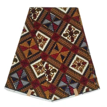 Miss. L Новое поступление африканская восковая хлопковая ткань высокого качества восковая Ткань 6 ярдов/шт для семьи HL19S120512