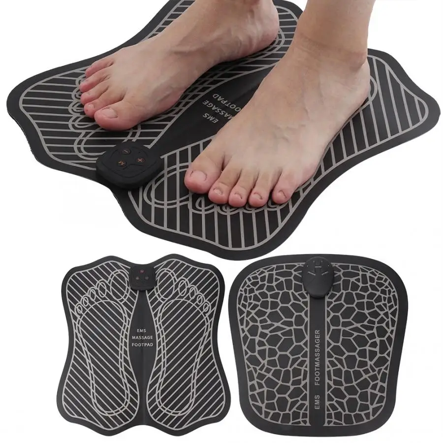 

EMS Intelligent Foot Massage Pad Muscle Pain Fatigue Relief Physiotherapy Foot Massager Massage Treatments