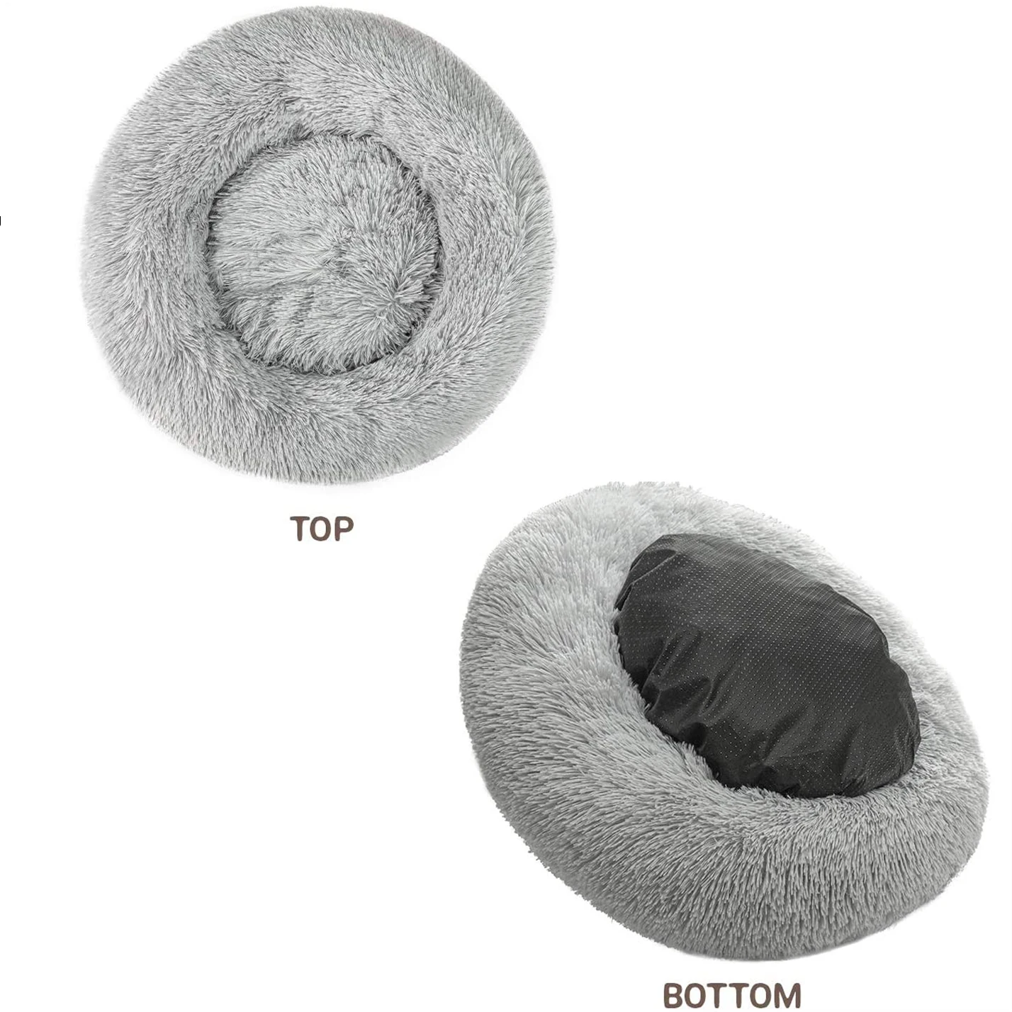 Round Cushion Sofa Bed For Dog or Cat Image