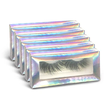 

AILEISHI 5Pcs Drop Shipping Wholesale 25mm Mink Lash False Eyelash Fake Lash Makeup Eye Lash Beauty Long 3D Eyelash In Bulk