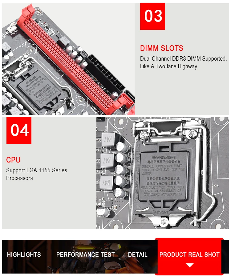 Jingsha B75 M-ATX материнская плата Поддержка LGA 1155 Процессор Core I5-3450 I5-3470 USB 3,0 SATA3.0