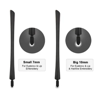 

Manual Microblading Pen Roller Needle Disposable 7mm/10mm Easy Color Microblading Blades For Fog Eyebrow for eyebrow Manual Pen