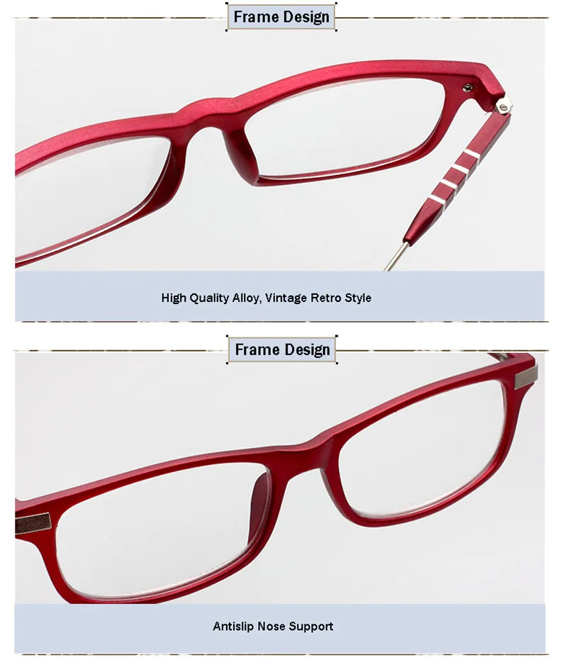 Iboode унисекс ультралегкие деловые очки для чтения пресбиопические очки для мужчин и женщин модные квадратные очки при дальнозоркости мужские