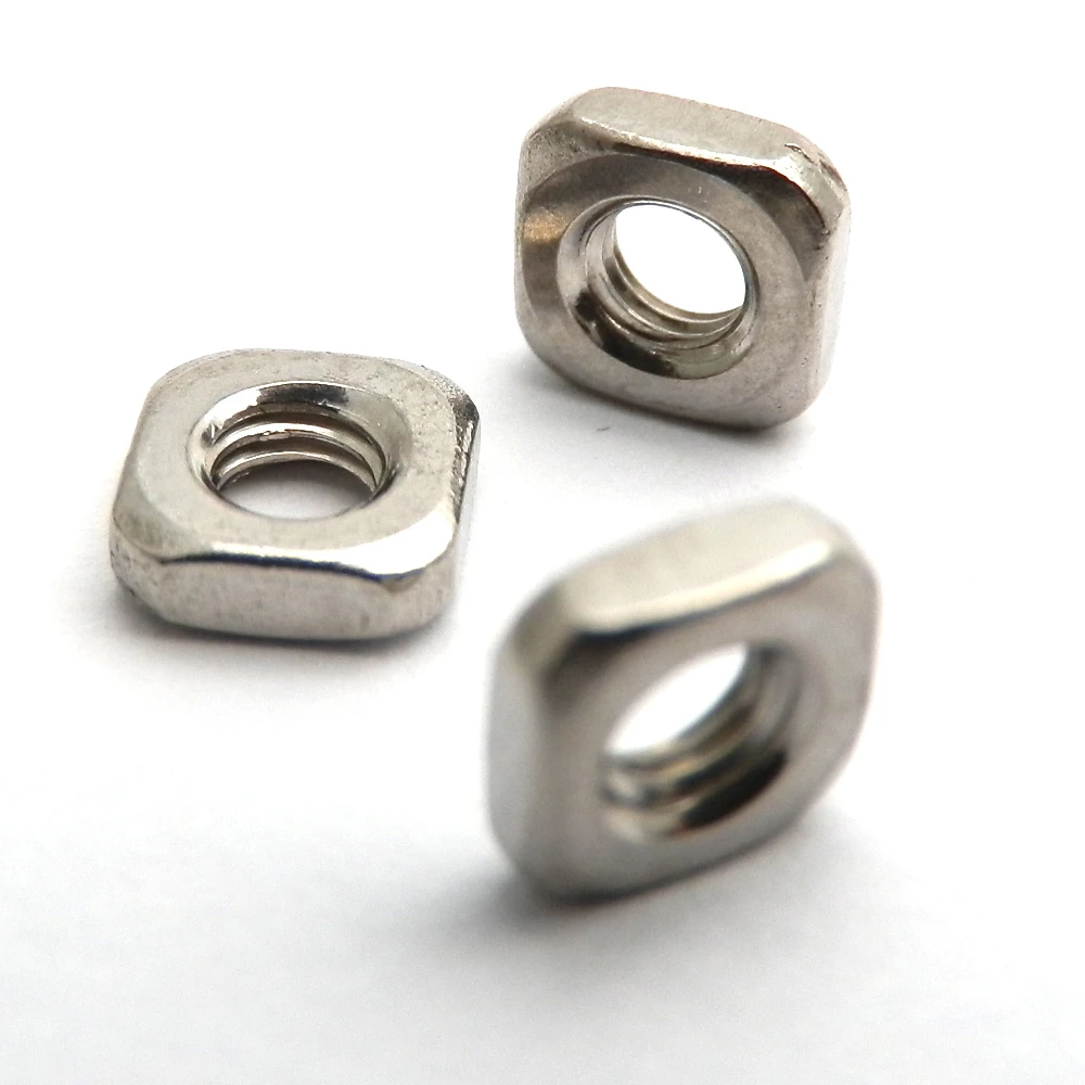 100X Thin Nut M3 M4 M5 M6 M8 A2 Stainless Steel Square Thin Nuts M5 100X Thin Nut M3 M4 M5 M6 M8 A2 Stainless Steel Square Thin Nuts M5