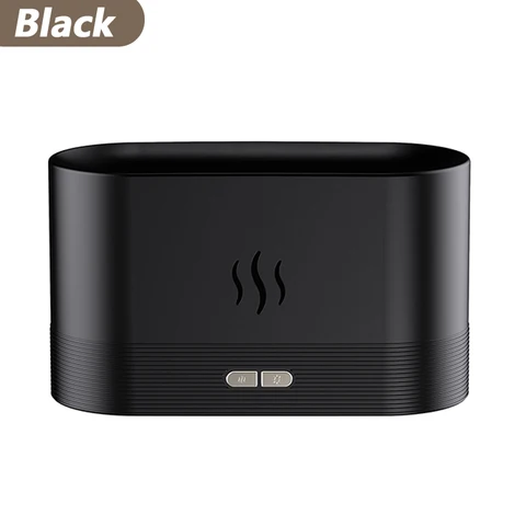 USB Essential Oil Diffuser Simulation Flame Ultrasonic Humidifier Home Office Air Freshener Fragrance Sooth Sleep Atomizer
