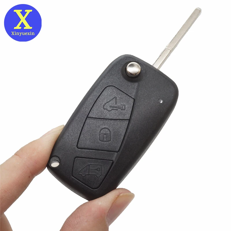 Xinyuexin Folding Remote Key Shell for FIAT Punto Ducato Doblo Stilo