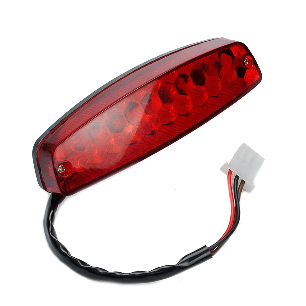 

License Brake Light Red For ATV Off-road Motorcycle Accessories Replacement LED