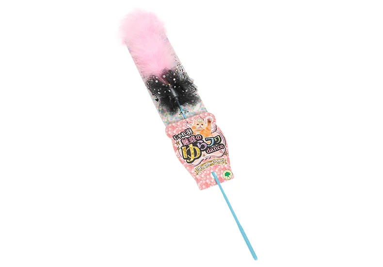 HOOPET игрушки для кошек красочные игрушки для домашних животных для кошек интерактивные перышки палочка товары для домашних животных для котенка